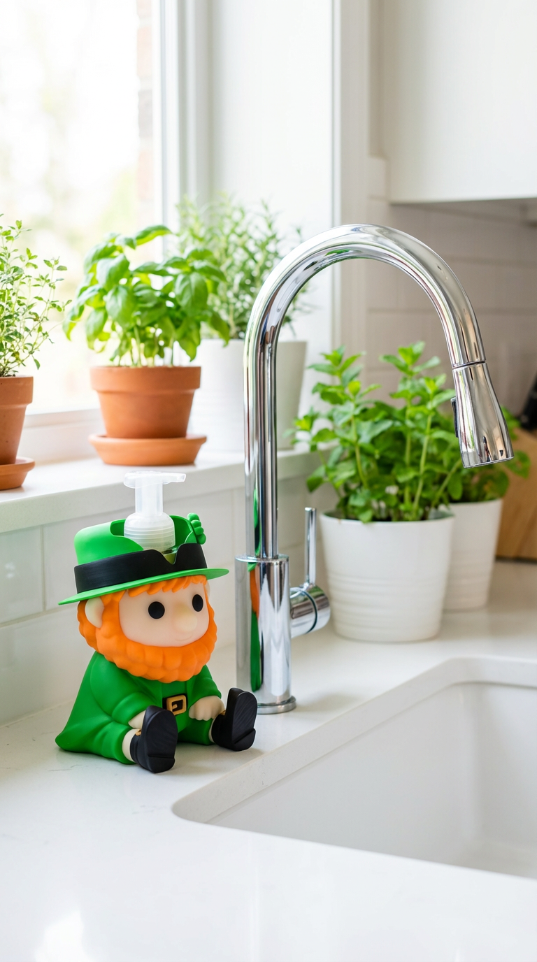 Leprechaun Soap Dispenser – 8.75 oz BBWorks Foam Hand Soap