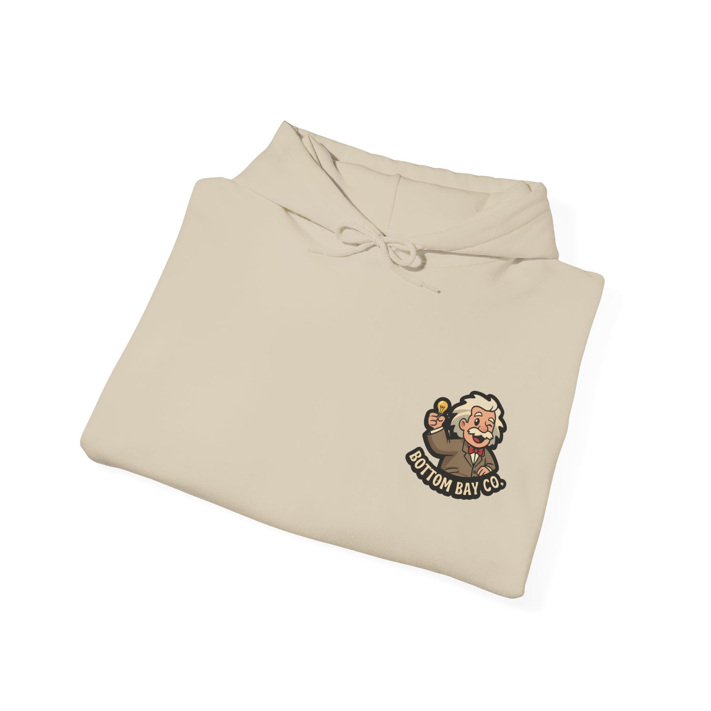 "Smart Like a Horse, Hung Like Einstein" Funny Graphic Hoodie - Designed by Jack