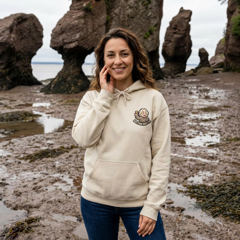 "Smart Like a Horse, Hung Like Einstein" Funny Graphic Hoodie - Designed by Jack