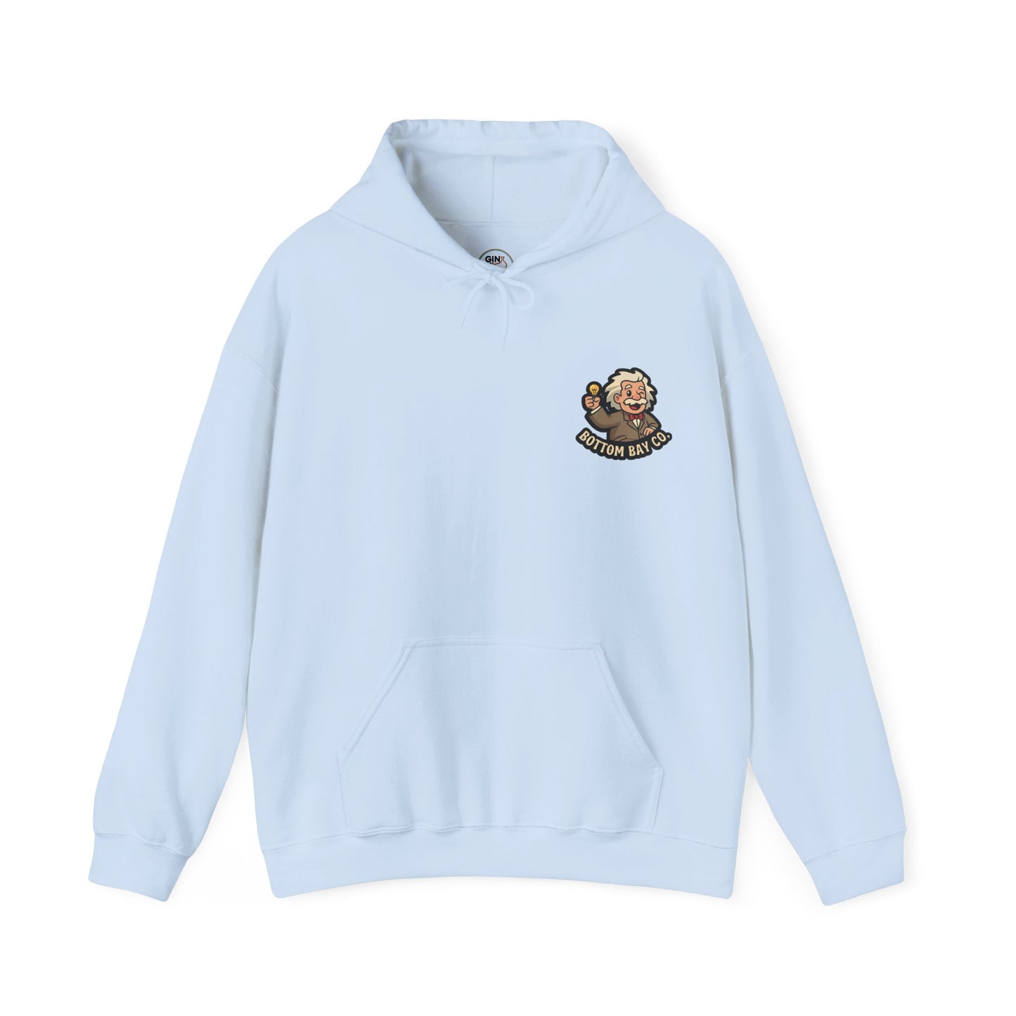 "Smart Like a Horse, Hung Like Einstein" Funny Graphic Hoodie - Designed by Jack