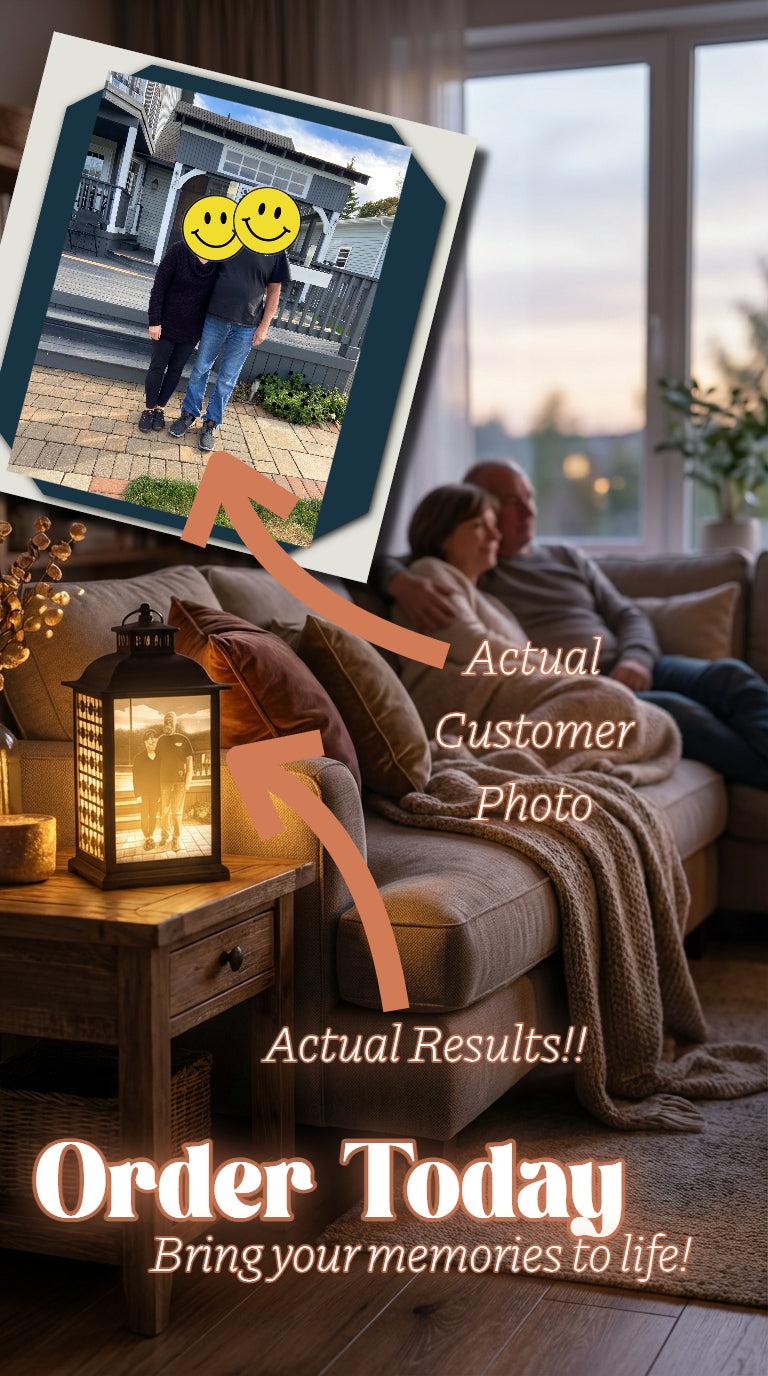 Personalized Lithophane Lantern – Customizable 4 Panel Lantern Designed by Jack