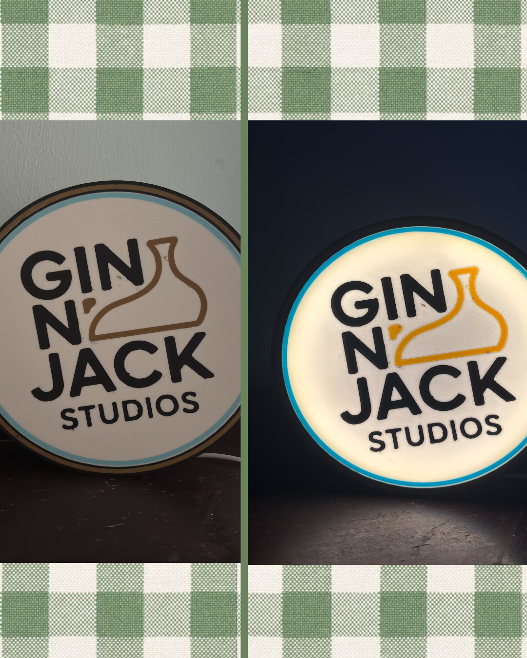 Custom LED Lightbox Sign – Logos, Quotes & Clip Art Designed by Jack
