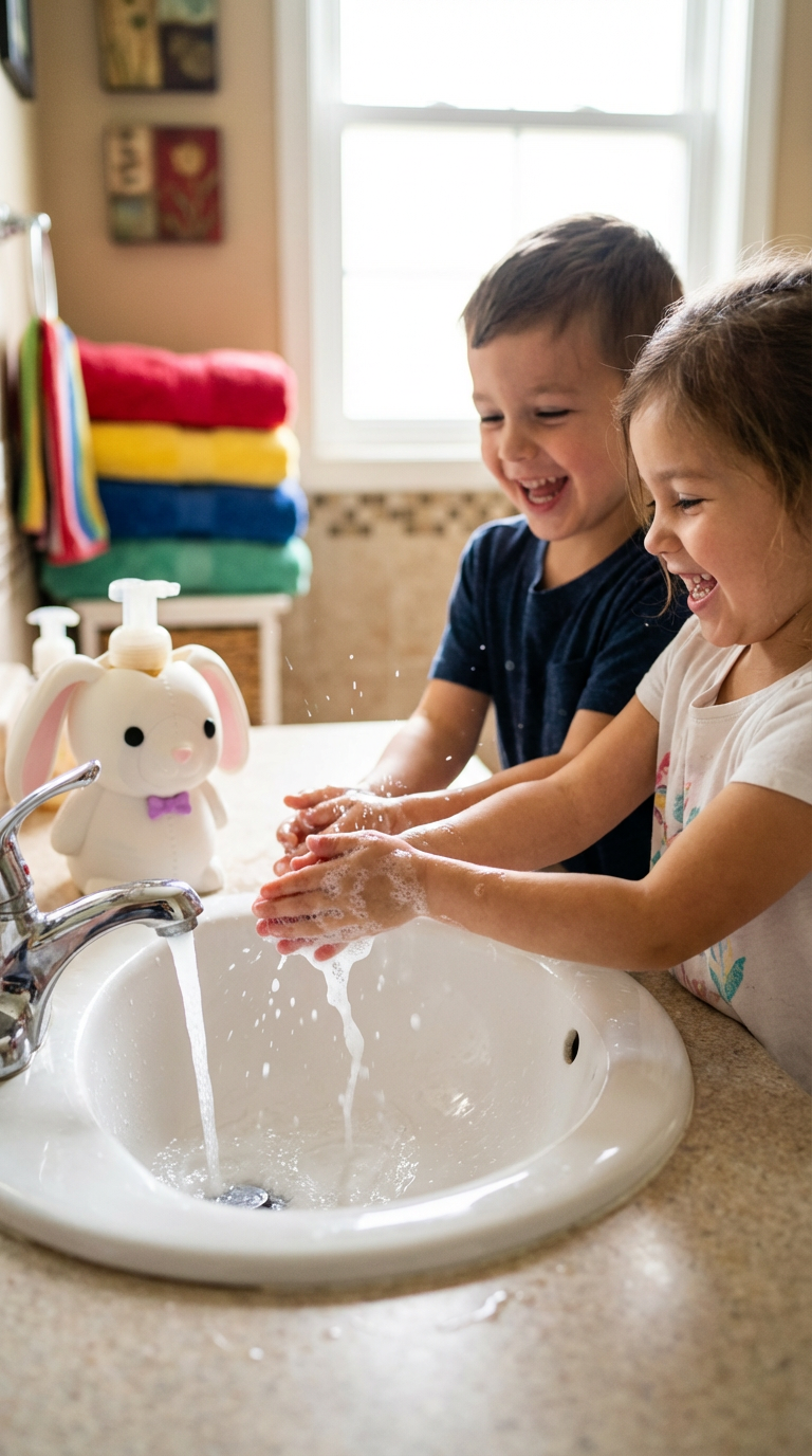 Easter Bunny Soap Dispenser | Fits BBW Foaming Soap – Designed by Jack