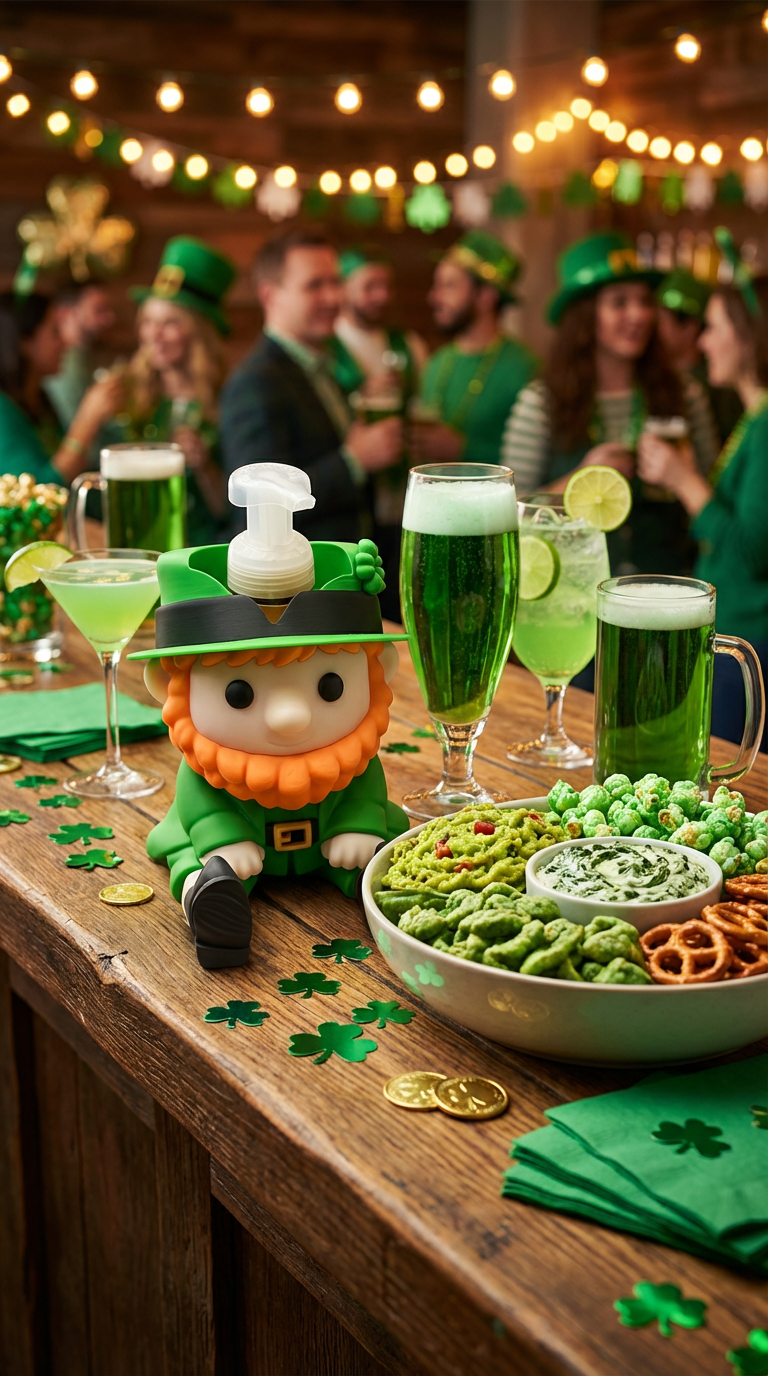 Leprechaun Soap Dispenser – 8.75 oz BBWorks Foam Hand Soap